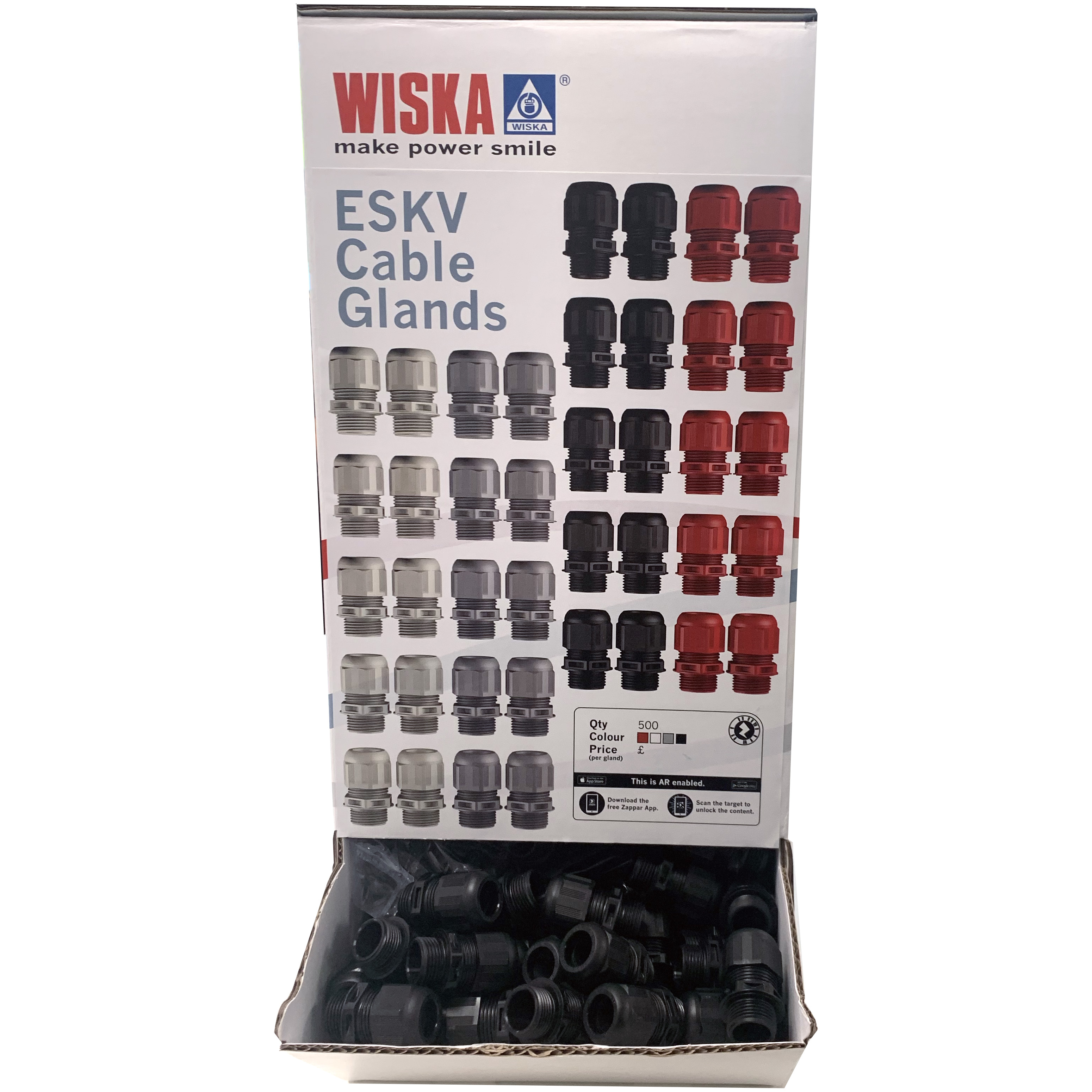 EKSV Cable Gland Dispenser - ESKV 20 PLUS IP68 White